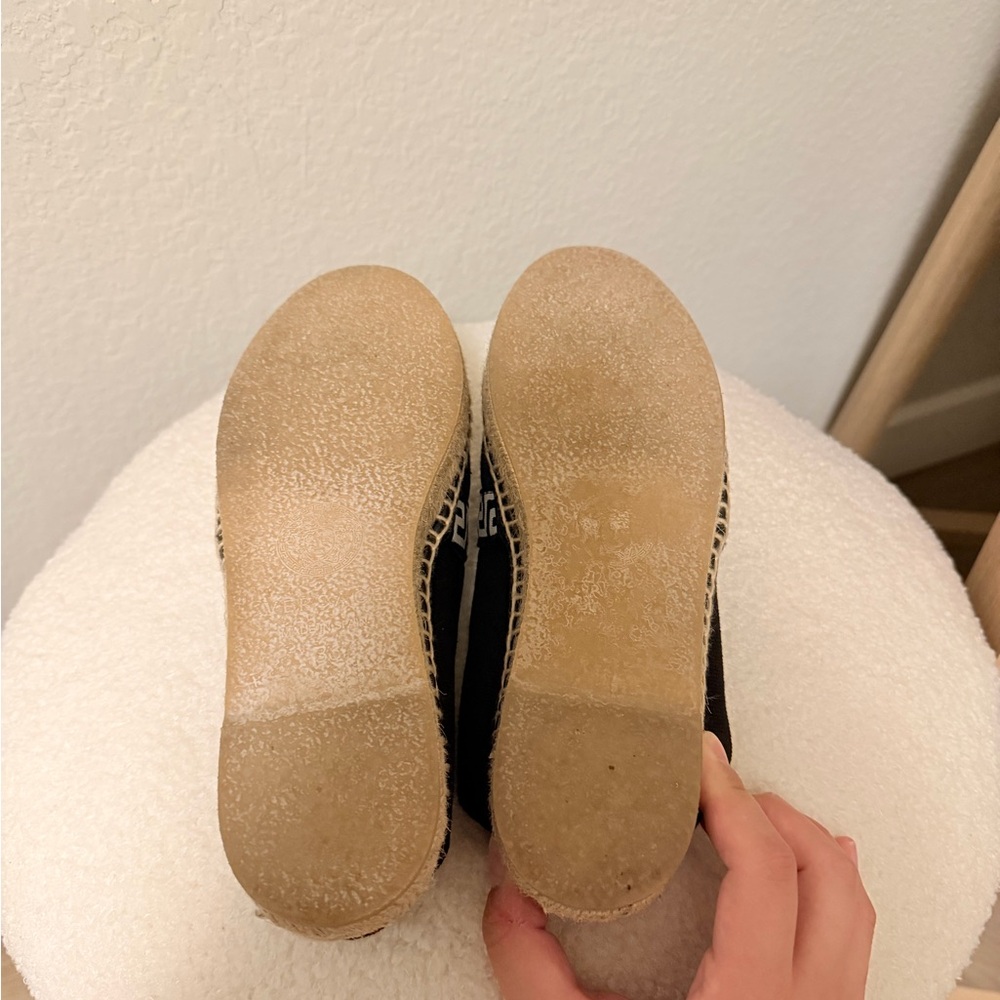 Versace Women’s Black Medusa Espadrille Flats - Picture 3 of 5